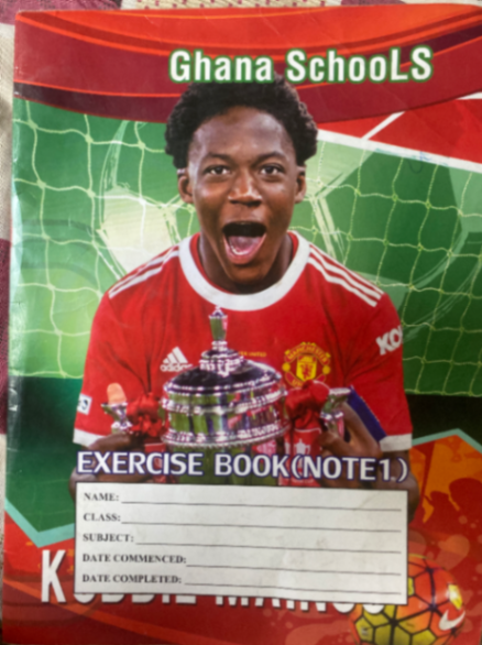 White Exercise book