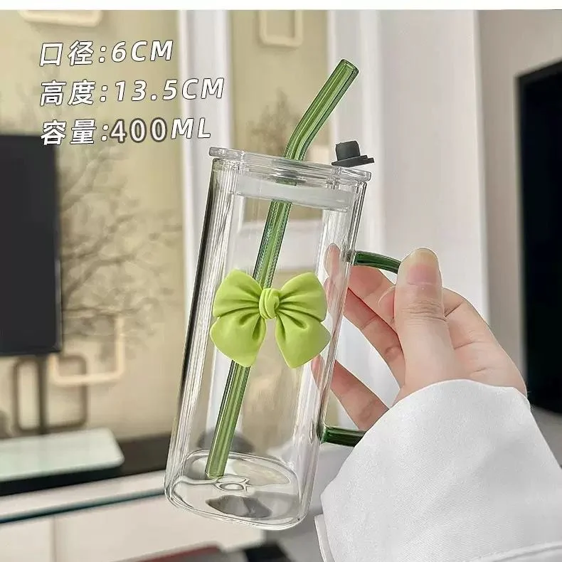 Cup with straw